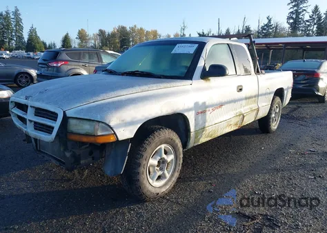1998 Dodge Dakota Slt/Sport из США, поврежденный, VIN 1B7GL22X6WS766159